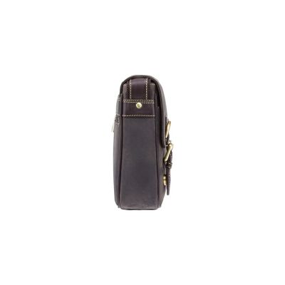 Visconti Leather Rumba Crossbody Bag in Brown #3