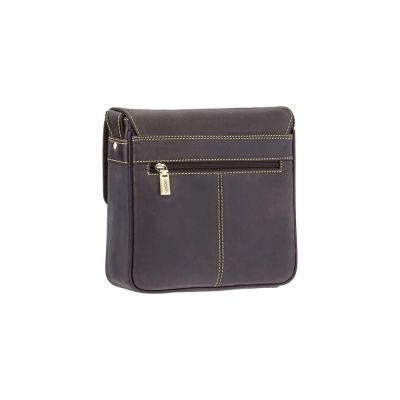 Visconti Leather Rumba Crossbody Bag in Brown #4