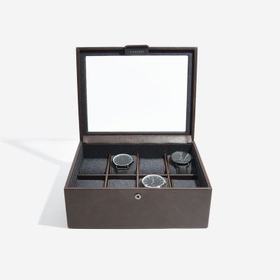 Stackers 8 Piece Watch Box Brown #1