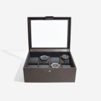 Stackers 8 Piece Watch Box Brown