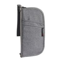Caribee Document Travel Wallet in Charcoal Distress