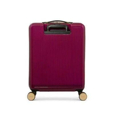 Dune London Olive 55cm Cabin Suitcase Berry Gloss #3