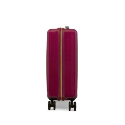 Dune London Olive 55cm Cabin Suitcase Berry Gloss #4