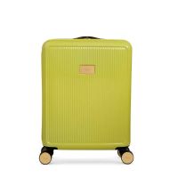 Dune London Olive 55cm Cabin Suitcase Lime Gloss