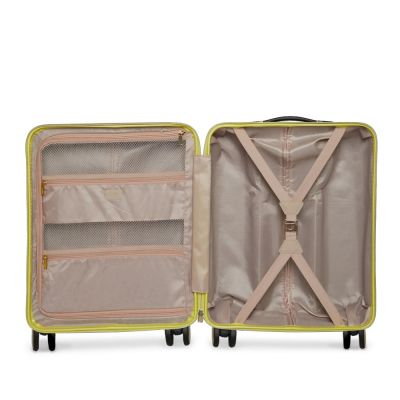 Dune London Olive 55cm Cabin Suitcase Lime Gloss #3