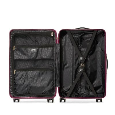 Dune London Olive 67cm Medium Suitcase Berry Gloss #2