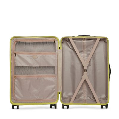 Dune London Olive 67cm Medium Suitcase Lime Gloss #2
