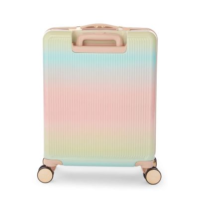 Dune London Olive 55cm Cabin Suitcase Rainbow Ombre Multi #2