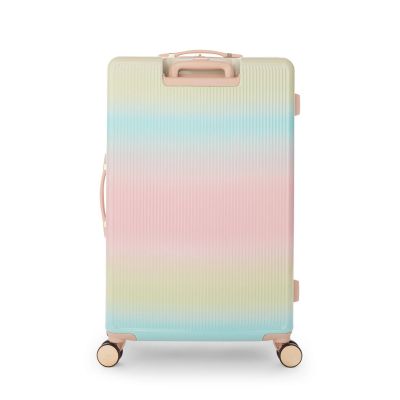 Dune London Olive 77cm Large Suitcase Rainbow Ombre Multi #4
