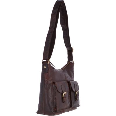 Ashwood Vintage Leather Shoulder Bag in Brandy #2