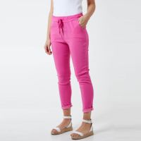 H Mcilroy London Smart Non-Crush Trouser in Pink