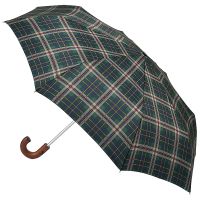 Joules Men's Minilite Folding Umbrella - Men's Check