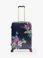 Joules Cambridge 66cm 4-Wheel Medium Suitcase - Navy Floral