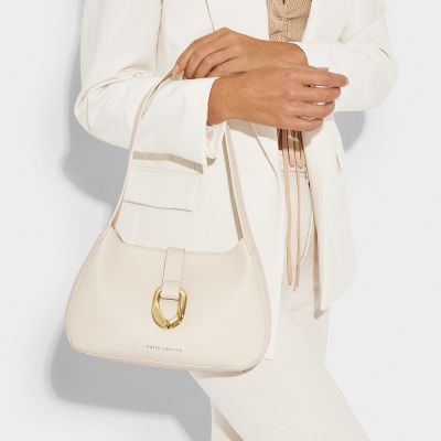 Katie Loxton Blake Small Shoulder Bag in Off White #4