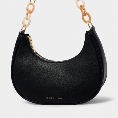 Katie Loxton Sasha Small Shoulder Bag in Black #2