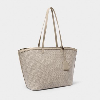 Katie Loxton Signature Tote Bag in Taupe