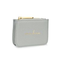 Katie Loxton Stylish Structured Coin Purse Live To Dream Grey