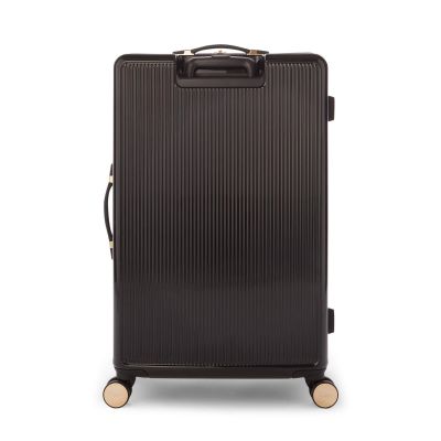 Dune London Olive 77cm Large Suitcase Black Gloss #3