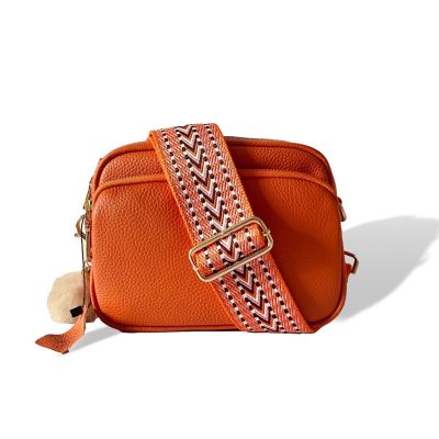 Pom Pom London Mayfair Bag & Accessories Orange #2
