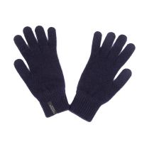 Pom Pom London 100% Wool Garrick Gloves Navy