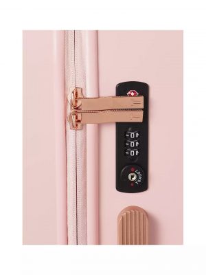 Ted Baker Belle 69cm 4-Wheel Medium Suitcase - Pink #7