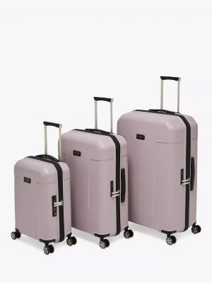 Ted Baker Flying Colours 67cm 4-Wheel Medium Suitcase - Blush Pink #4