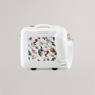 Ted Baker Scattered Bouquet Vanity Case White