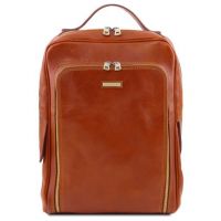 Tuscany Leather Bangkok 13.3" Honey Leather Laptop Backpack