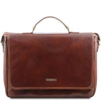 Tuscany Leather Padova Exclusive Laptop Case Brown