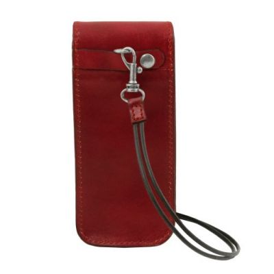 Tuscany Leather Exclusive Eyeglasses/Smartphone/Watch Holder Red #3