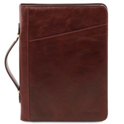 Tuscany Leather Costanzo Exclusive Leather Portfolio Brown #3
