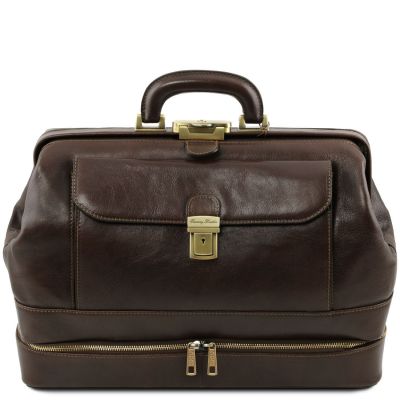 Tuscany Leather Giotto Double-Bottom Leather Doctor Bag #2