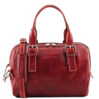 Tuscany Leather Eveline Red Leather Grab Bag