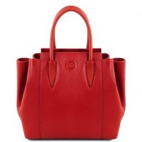 Tuscany Leather Tulipan Red Leather Grab Bag