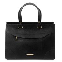 Tuscany Leather Handbag Black