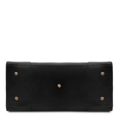 Tuscany Leather Handbag Black #4