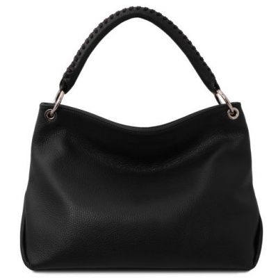 Tuscany Leather Soft Leather Handbag Black #3