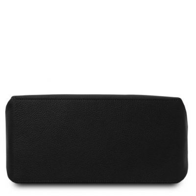 Tuscany Leather Soft Leather Handbag Black #4
