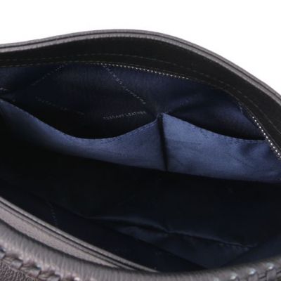 Tuscany Leather Soft Leather Handbag Black #6