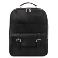 Tuscany Leather Nagoya Laptop Backpack Black
