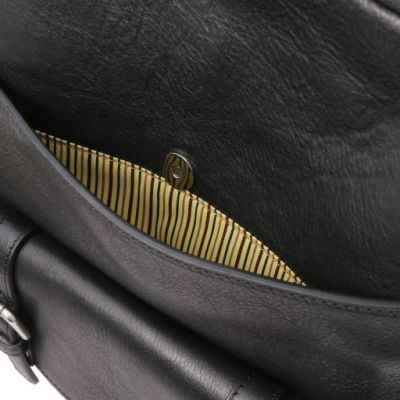 Tuscany Leather Nagoya Laptop Backpack Black #5