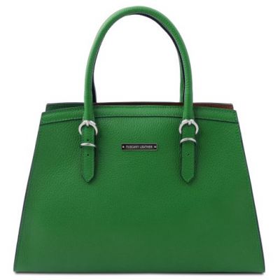 Tuscany Leather TL Bag Leather Handbag Green