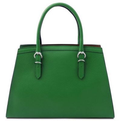 Tuscany Leather TL Bag Leather Handbag Green #3