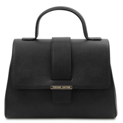 Tuscany Leather Handbag Black #1