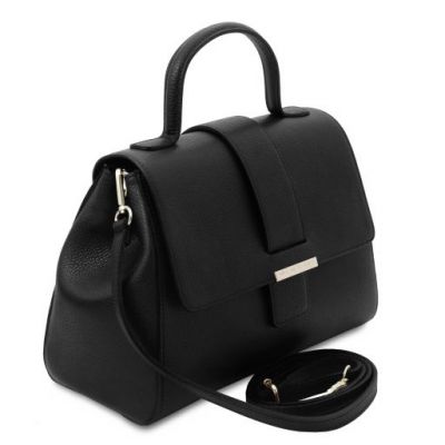 Tuscany Leather Handbag Black #2