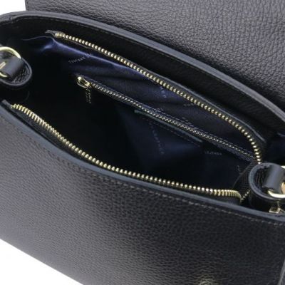Tuscany Leather Handbag Black #6