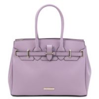 Tuscany Leather TL Bag Leather Handbag Lilac