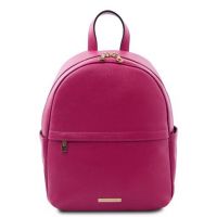 Tuscany Leather TL Bag Soft Leather Backpack Pink