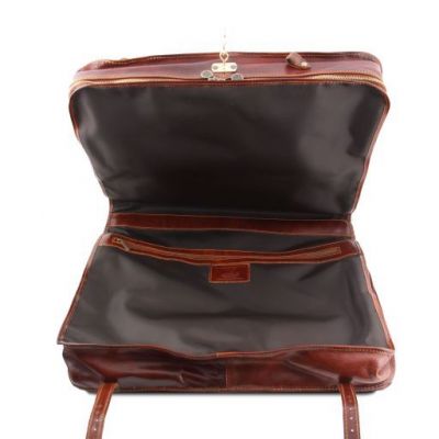 Tuscany Leather Papeete Garment Leather Bag Brown #6