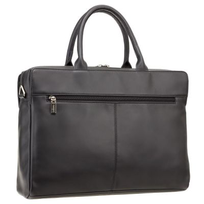 Visconti Leather Ollie (L) - Ladies 13 inch Laptop Case Black #4